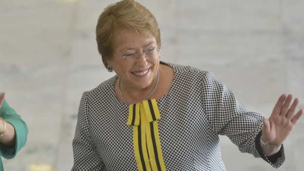 Michelle Bachelet já tinha feito uma alteração da previdência do Chile em 2008